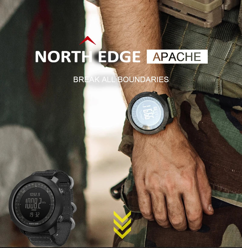 Relógio Tático Militar NORTH EDGE Apache 3