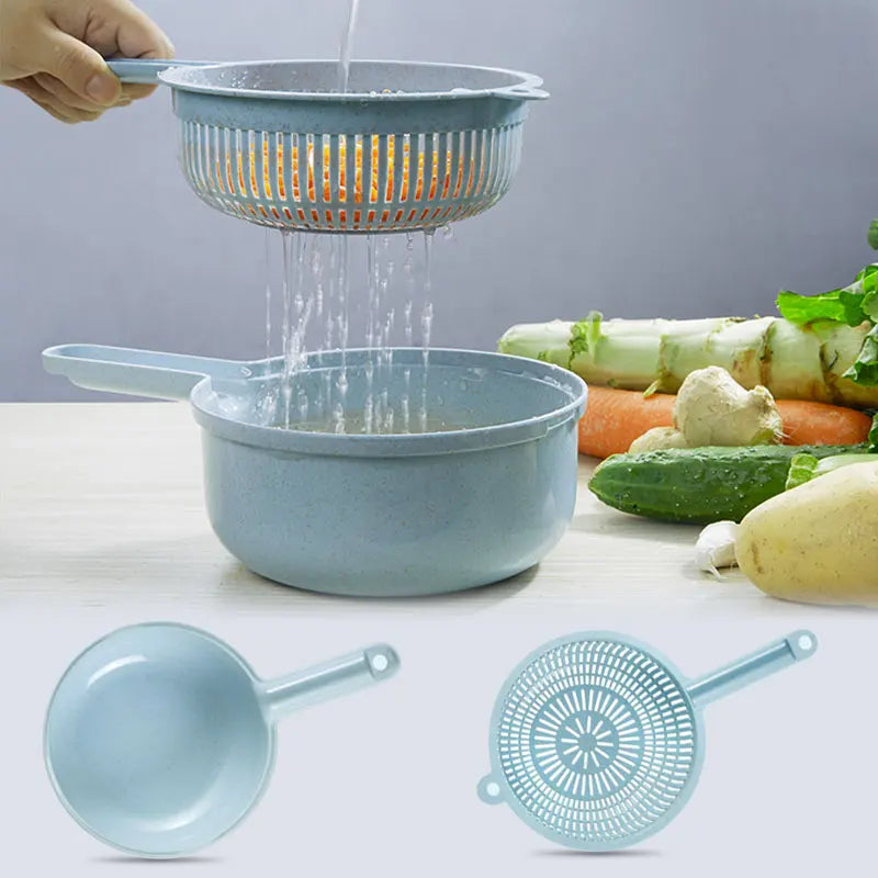 🥗 Cortador e Fatiador de Legumes Multifuncional MYVIT 6 em 1