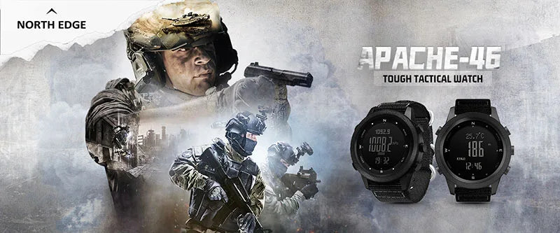 Relógio Tático Militar NORTH EDGE Apache 3